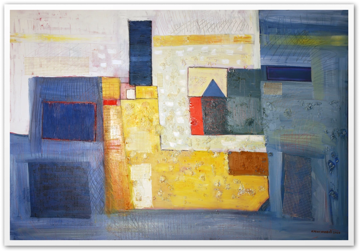 Apstraktna slika - Ručno rađeno, Slike | Atelje Milunović